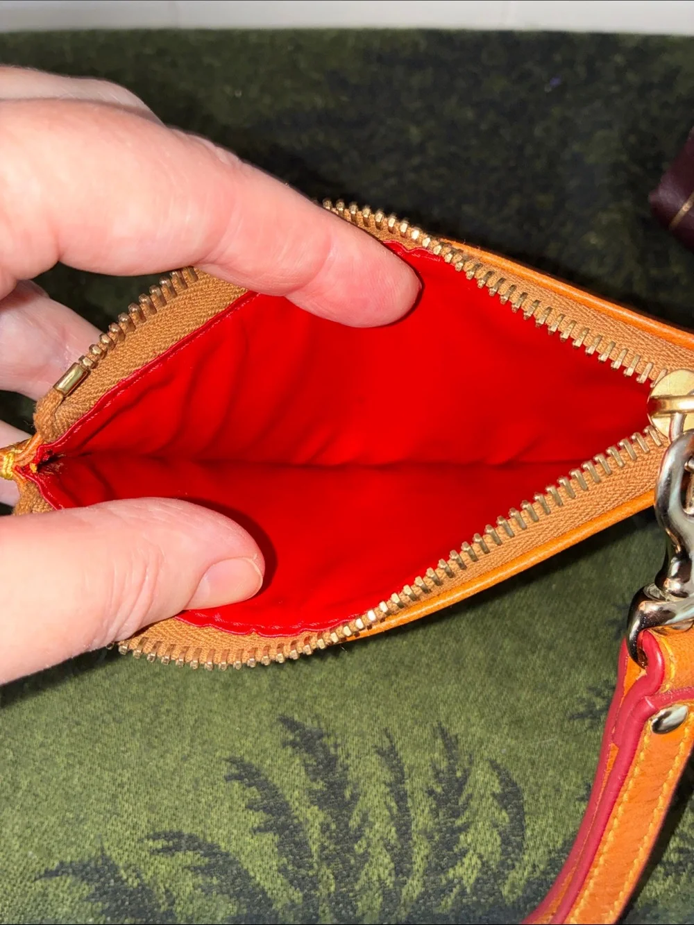 Dooney & Bourke Mini Leather Wristlet